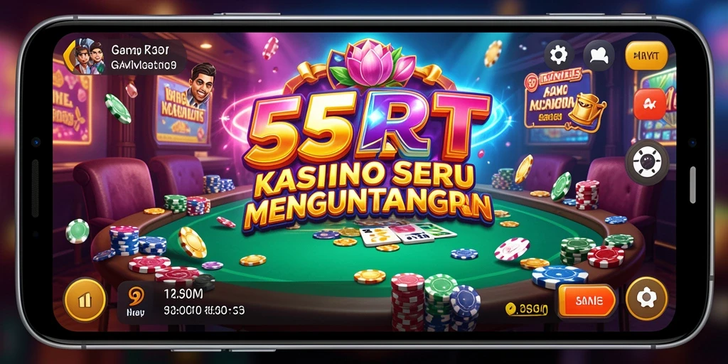 Tampilan gameplay kasino yang mengasyikkan dan menarik.