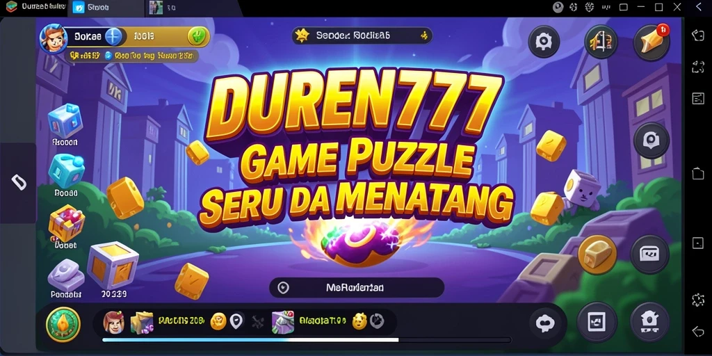 Gameplay DUREN777 yang mengasyikkan dengan berbagai tantangan puzzle.