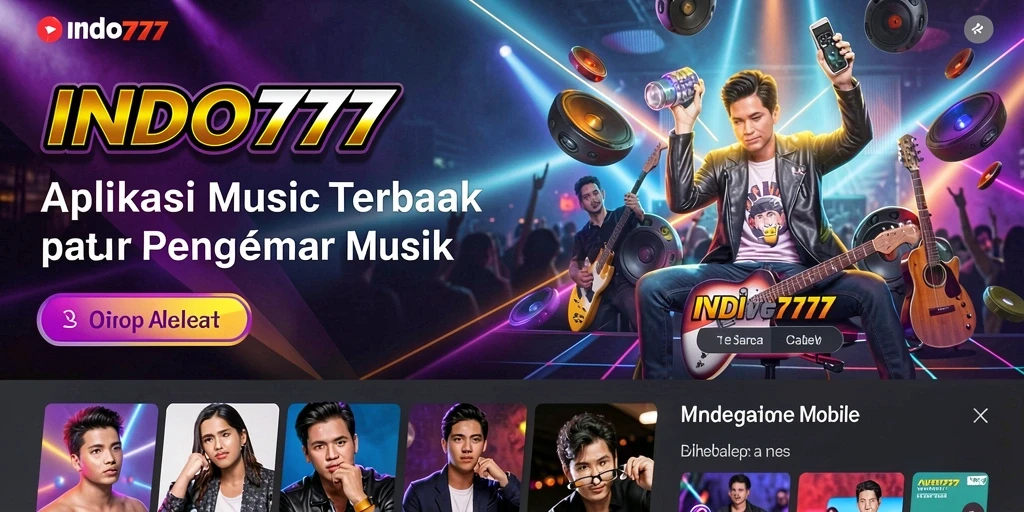 Tampilan menarik dari gameplay musik di INDO777.
