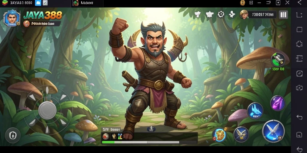 Tampilan gameplay <strong>JAYA388</strong> yang menakjubkan dan mendebarkan.