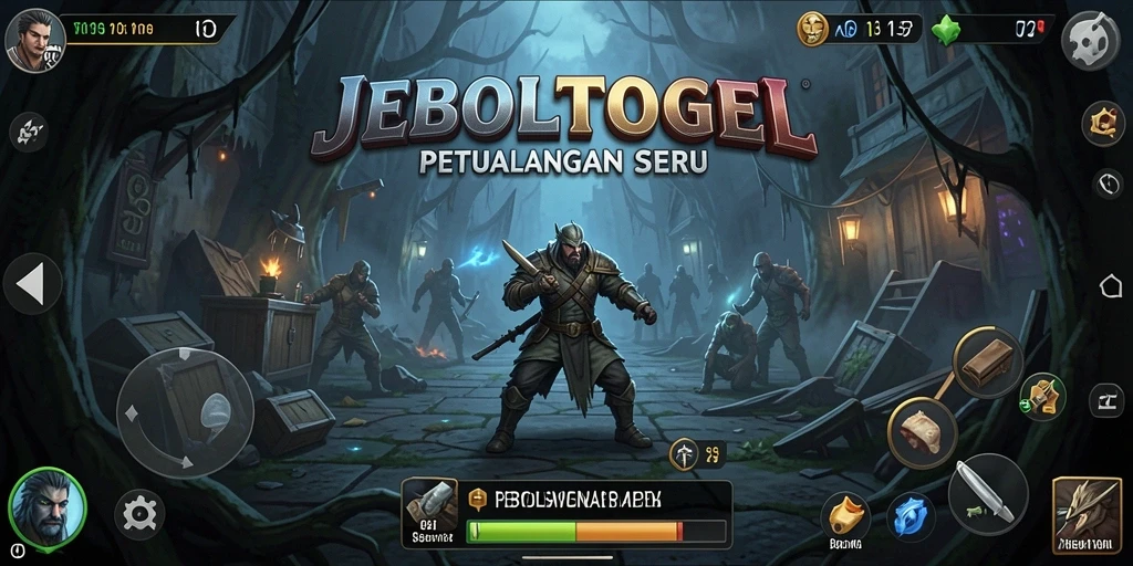 Tampilan menarik dari gameplay petualangan di JEBOLTOGEL.