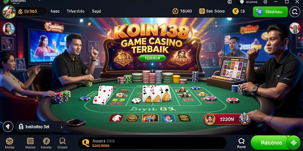 Tampilan gameplay seru di KOIN138 Live Casino.