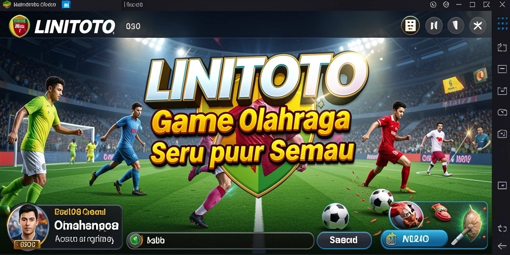 Tampilan gameplay menarik dari LINITOTO yang cocok untuk pecinta olahraga.