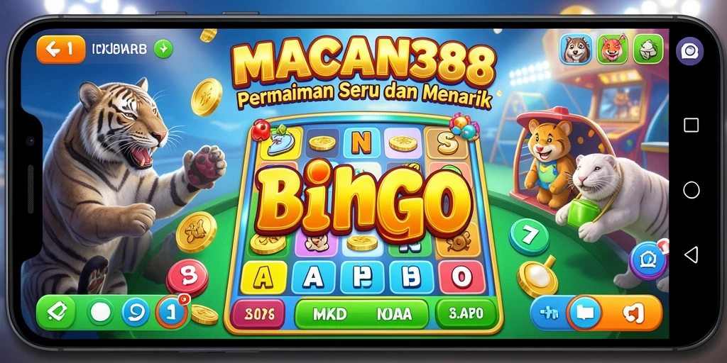 Screenshot utama MACAN388 menampilkan gameplay Bingo yang menarik.