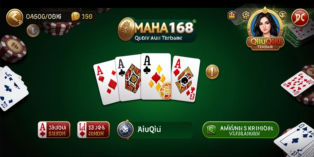 Tampilan gameplay QiuQiu yang mendebarkan di MAHA168.