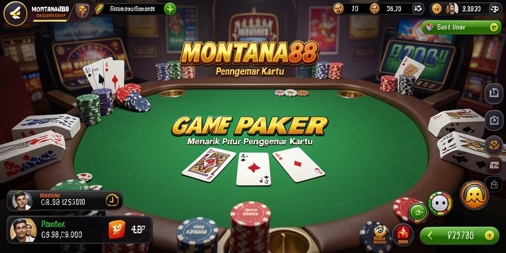 Tampilan gameplay seru MONTANA88 dengan fitur poker yang mengasyikkan.