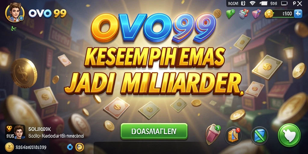 Tampilan gameplay OVO99 yang menegangkan dan strategis.