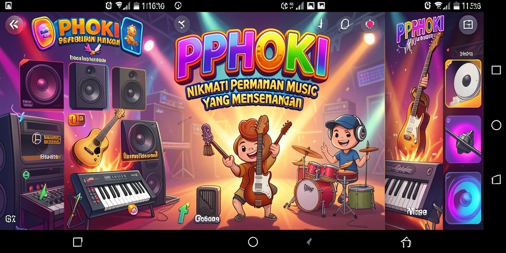 Tampilan gameplay PPHOKI yang seru dan penuh warna.