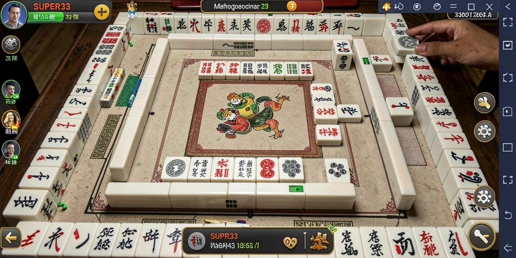 Tampilan gameplay SUPER33 yang menantang dan seru.